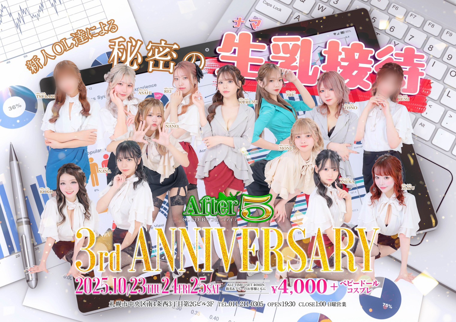 周年コスプレイベント２日目❣️